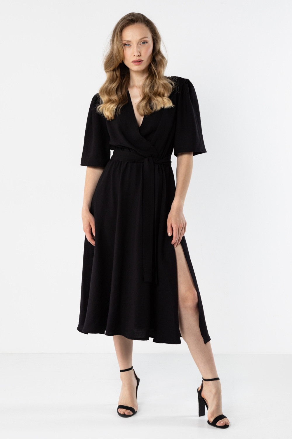 Sukienka Model A761 Black - awama225342 - Czarny