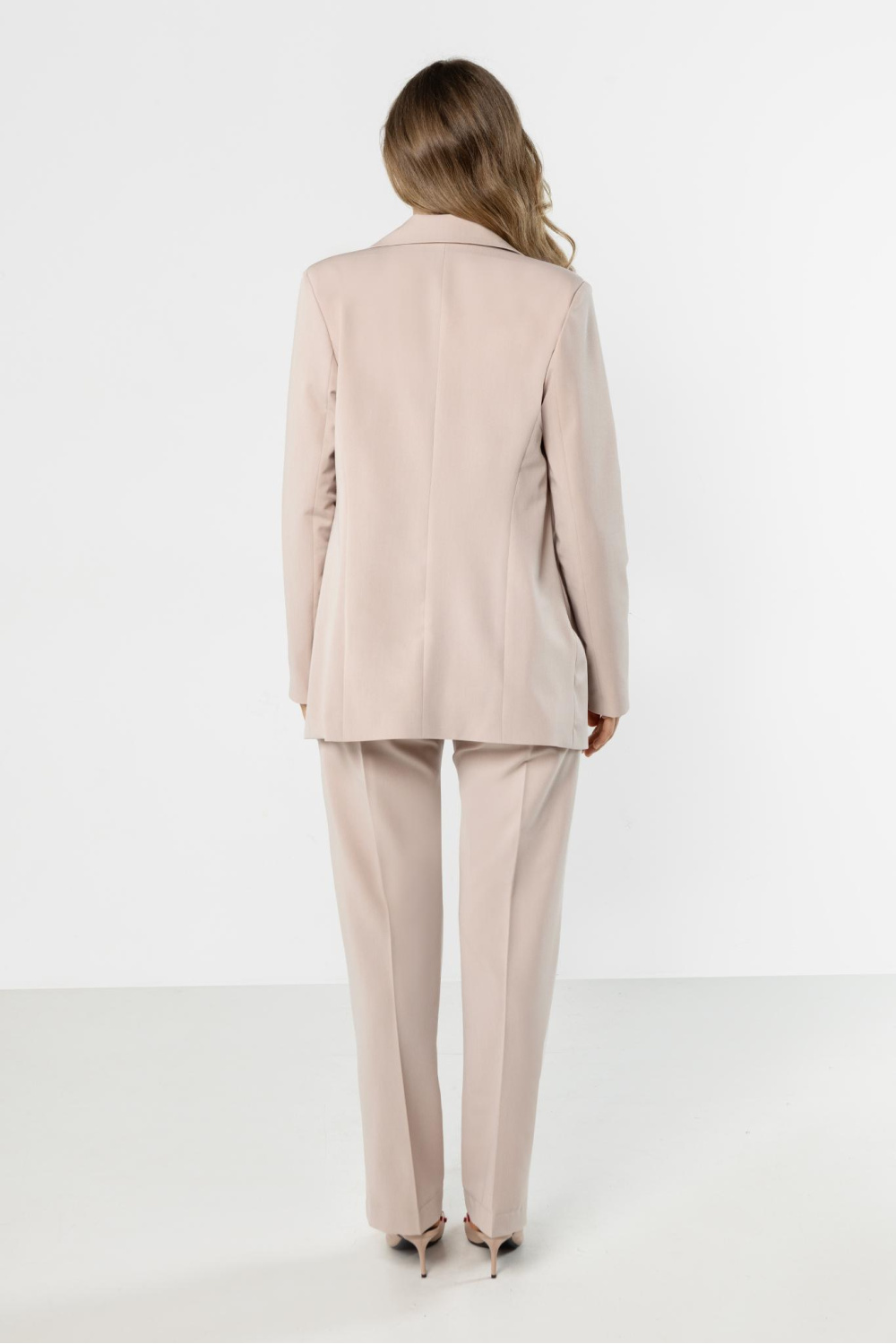 Marynarka Model A767 Beige - awama225343 - Beżowy - obrazek 3