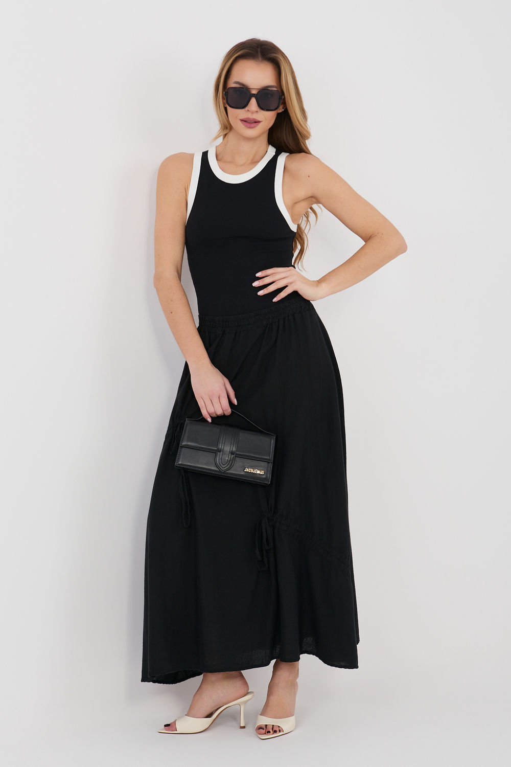 Spódnica Model IT-SD-3061.68 Black - Italy Moda225527 - Czarny