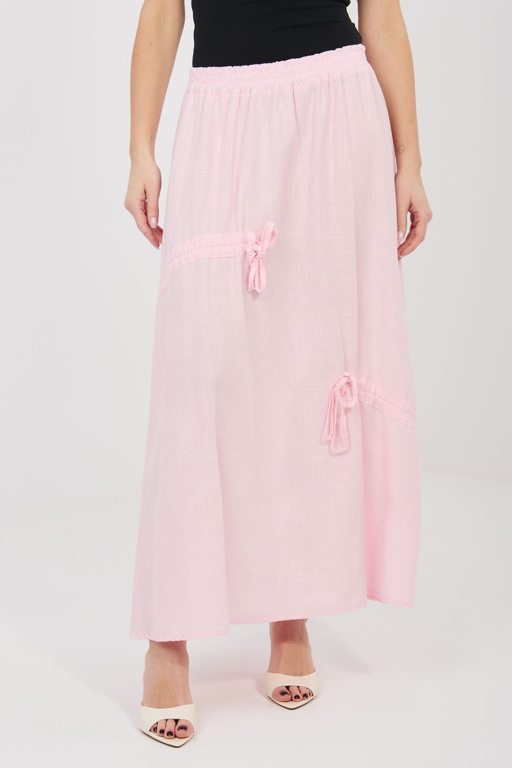Spódnica Model IT-SD-3061.68 Light Pink - Italy Moda225529 - Różowy