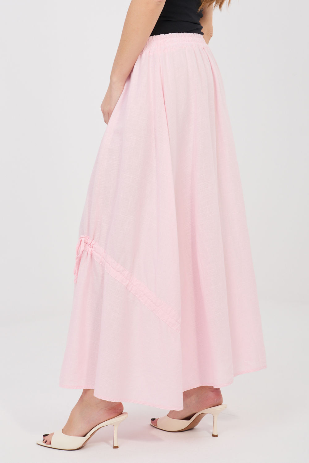 Spódnica Model IT-SD-3061.68 Light Pink - Italy Moda225529 - Różowy - obrazek 3