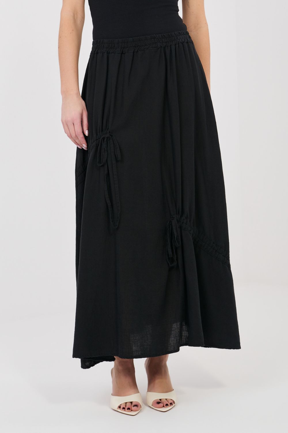 Spódnica Model IT-SD-3061.68 Black - Italy Moda225527 - Czarny - obrazek 4