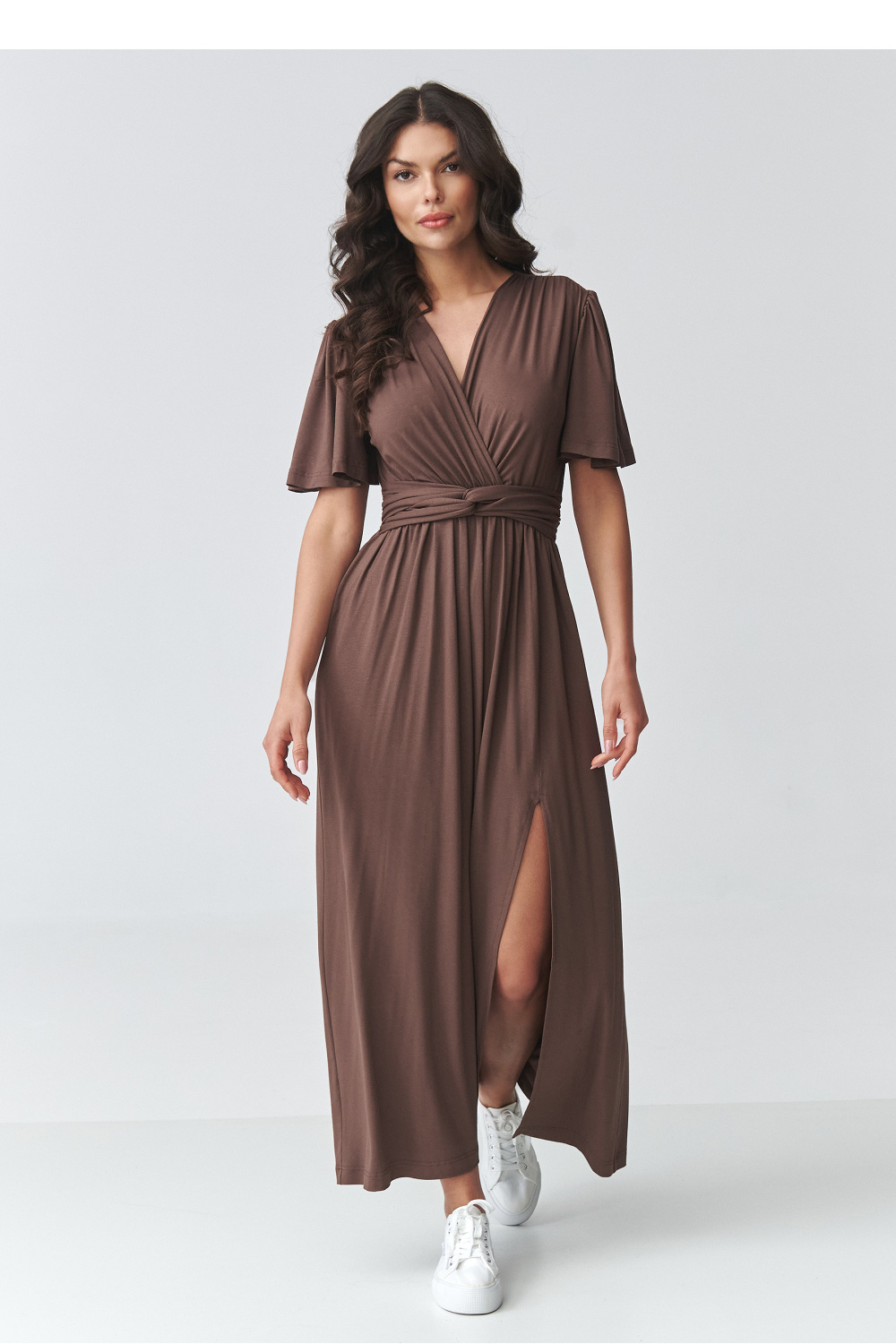 Sukienka Model M929 Milk Chocolate - Makadamia225649 - Brązowy