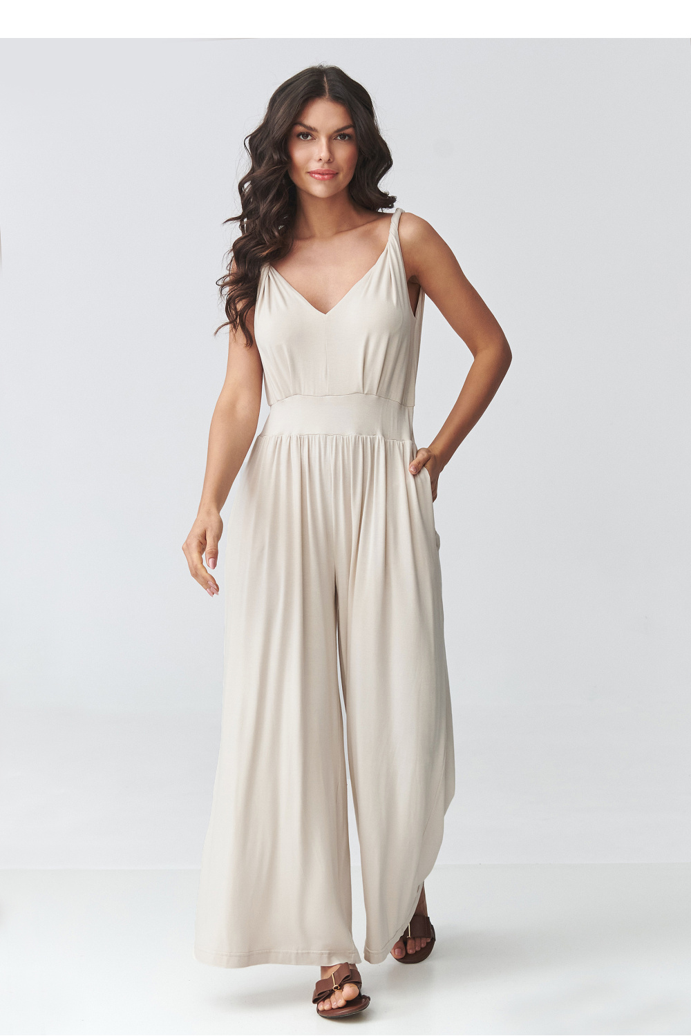 Kombinezon Model M925 Light Beige - Makadamia225661 - Beżowy