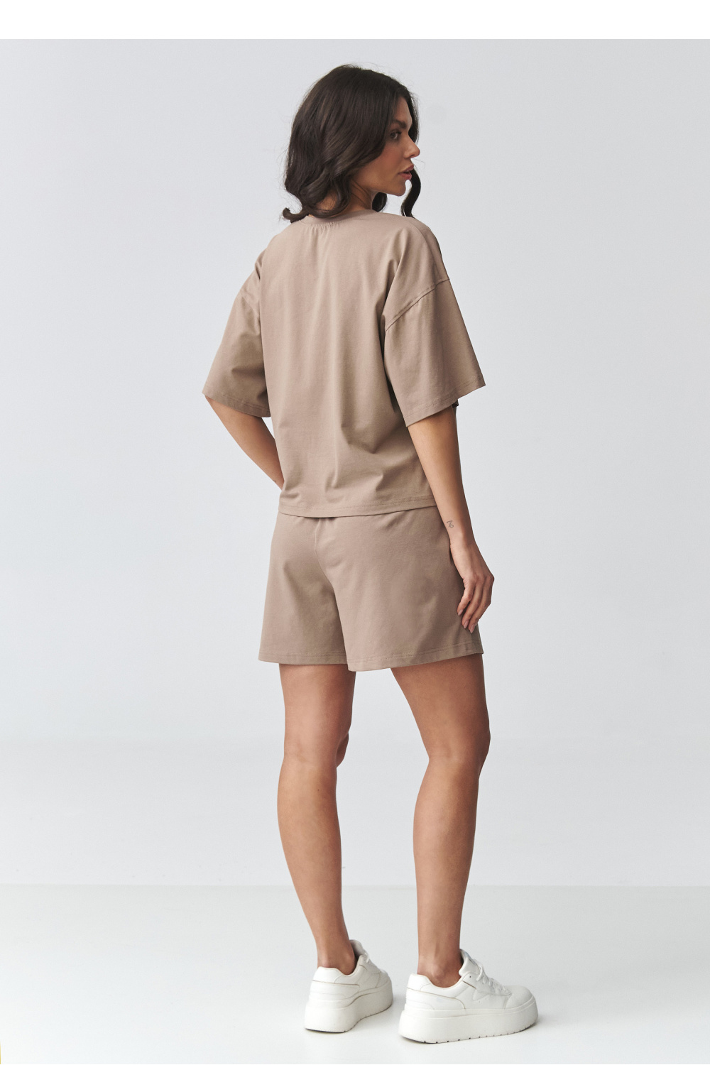 Spodnie Komplet Model M935 Mocca - Makadamia225663 - Brązowy - obrazek 3