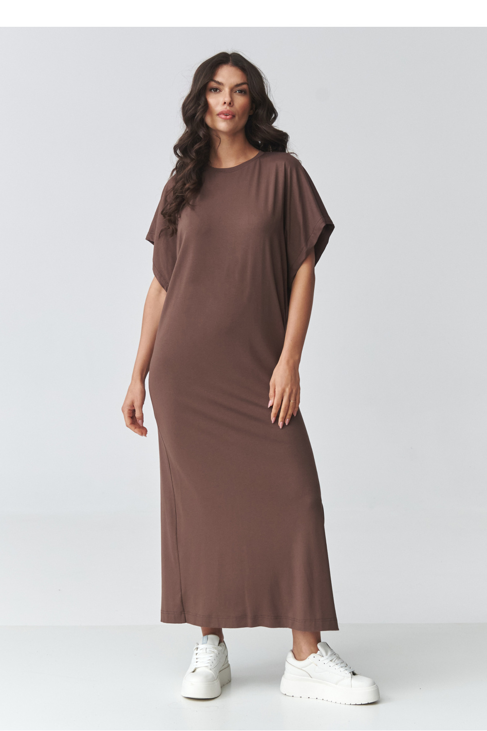 Sukienka Model M927 Milk Chocolate - Makadamia225675 - Brązowy