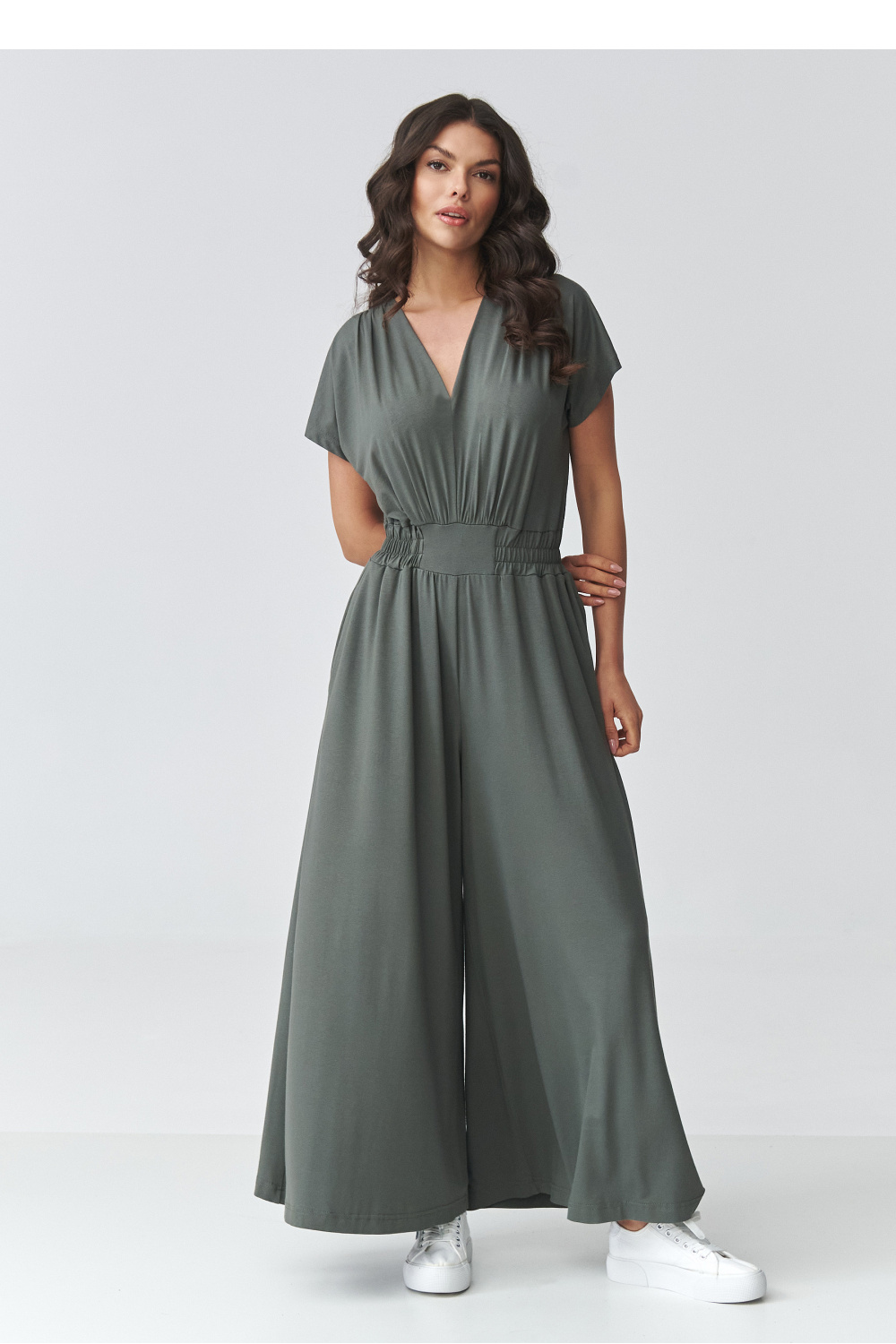 Kombinezon Model M924 Khaki - Makadamia225680 - Zielony - obrazek 2
