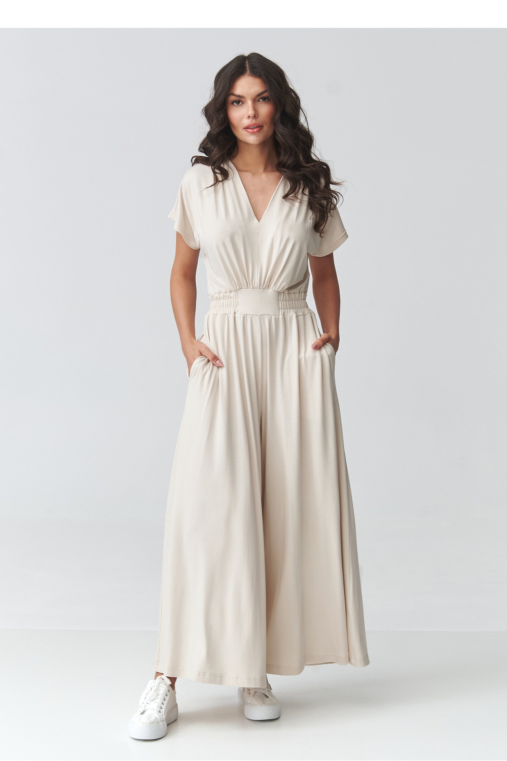 Kombinezon Model M924 Light Beige - Makadamia225683 - Beżowy - obrazek 2
