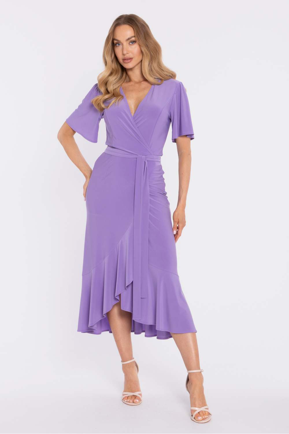 Sukienka Model MOE912 Light Violet - Moe225898 - Fioletowy - obrazek 2