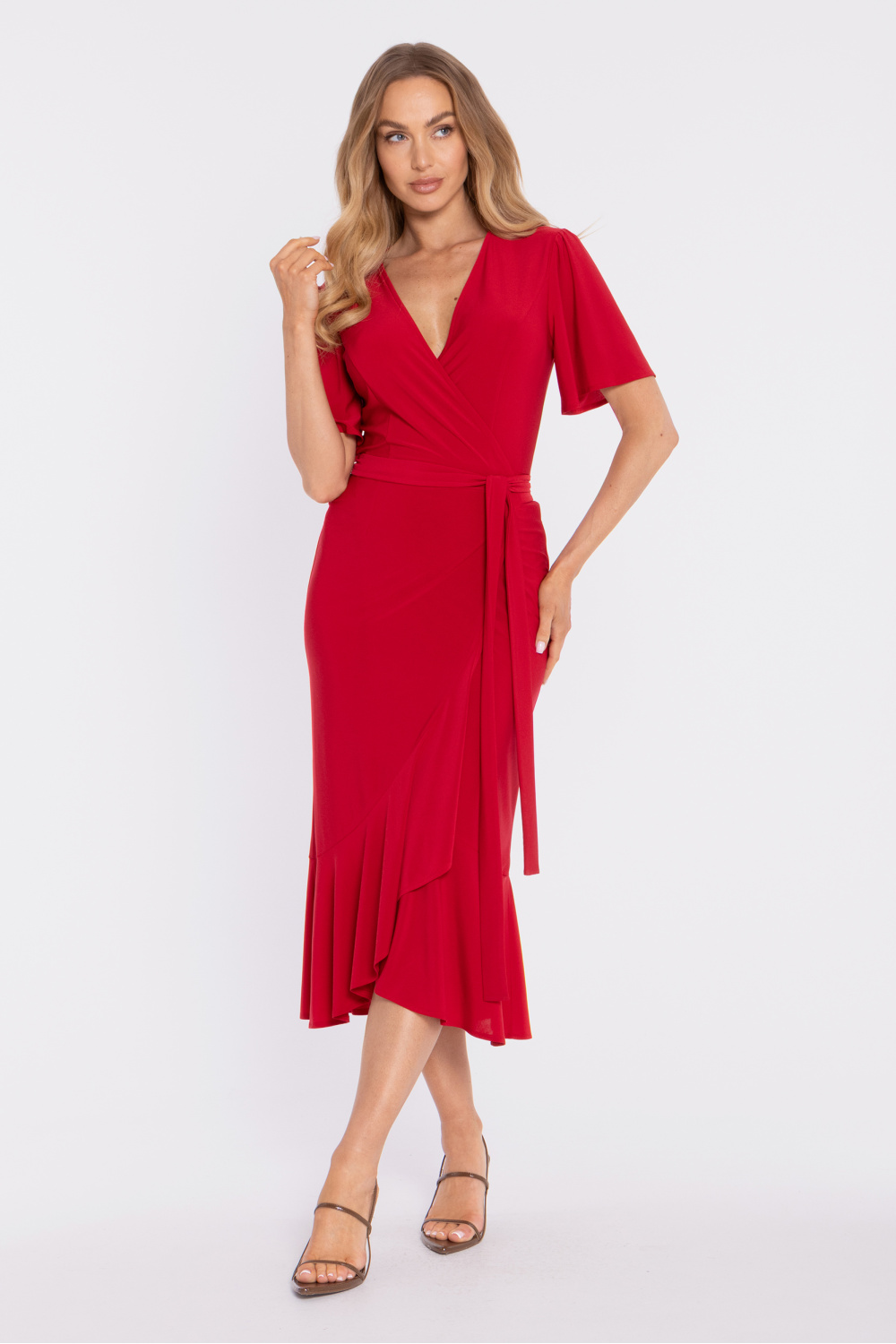 Sukienka Model MOE912 Red - Moe225899 - Czerwony