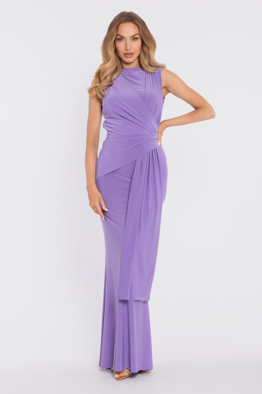 Sukienka Model MOE913 Light Violet - Moe225904 - Fioletowy - obrazek 2
