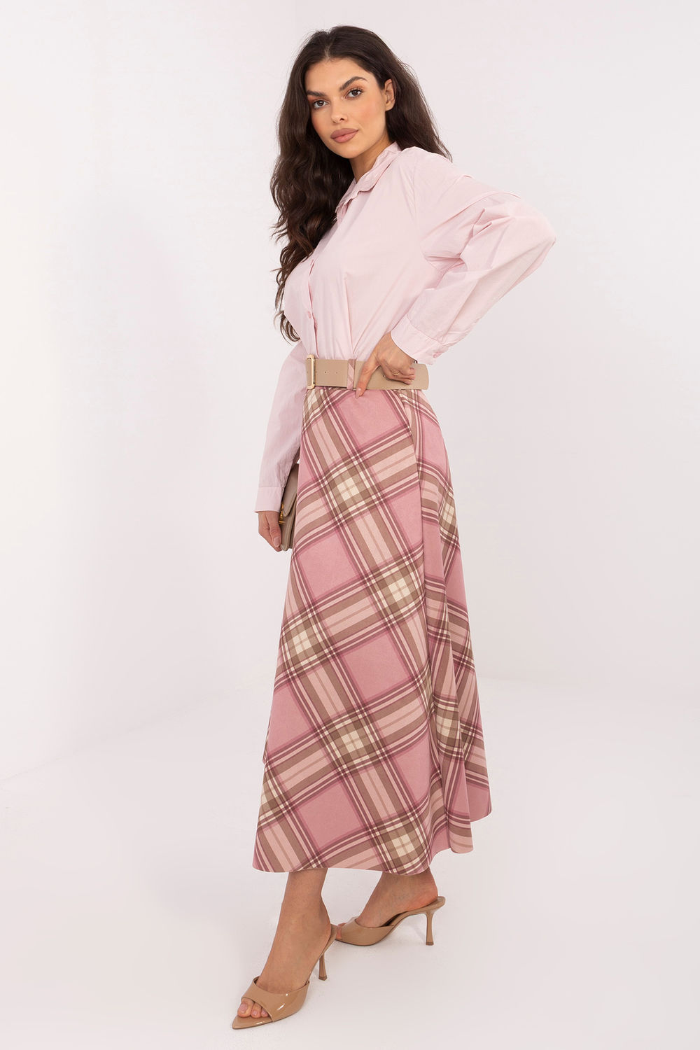 Spódnica Model IT-SD-23296.84 Pink - Italy Moda226007 - Różowy - obrazek 2