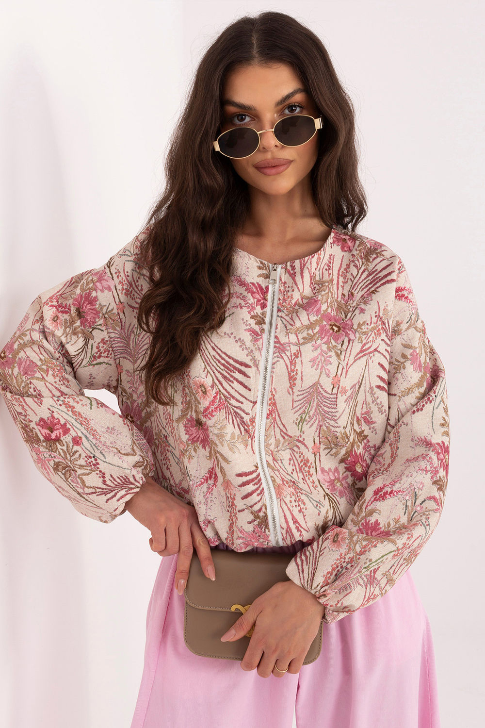 Kurtka Damska Model IT-KR-FL10357.15 Pink - Italy Moda226011 - Różowy