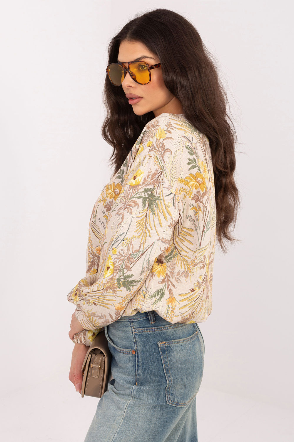 Kurtka Damska Model IT-KR-FL10357.15 Yellow - Italy Moda226014 - Żółty - obrazek 2