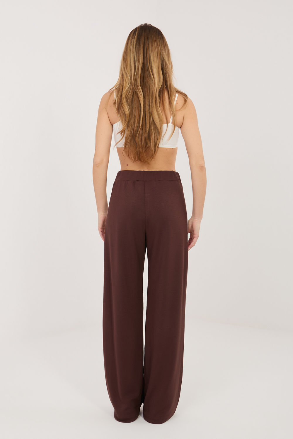 Spodnie Dresowe Model RV-DR-A1239.98 Dark Brown - Relevance226153 - Brązowy - obrazek 3