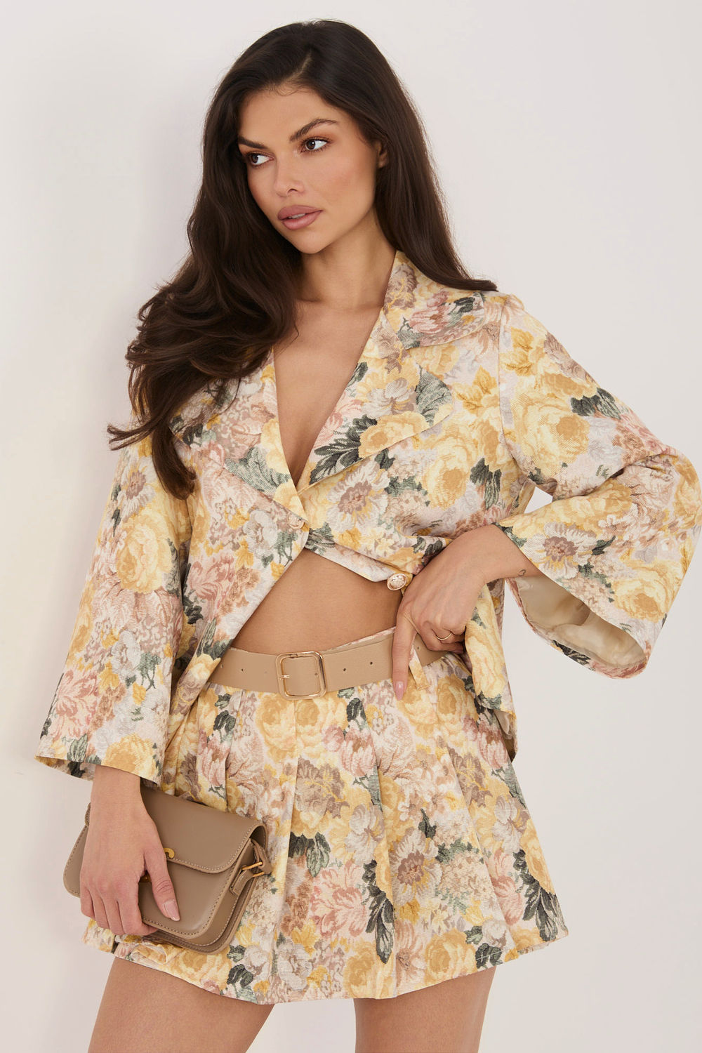Spodnie Spódnicospodenki Model IT-SN-FL8757-1.30 Yellow - Italy Moda226220 - Żółty