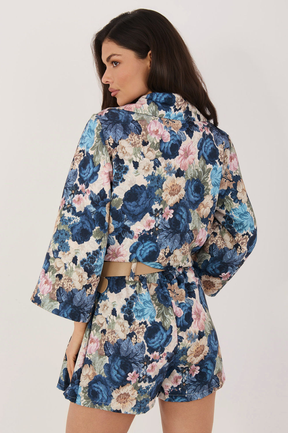 Spodnie Spódnicospodenki Model IT-SN-FL8757-1.30 Dark Blue - Italy Moda226221 - Niebieski - obrazek 3