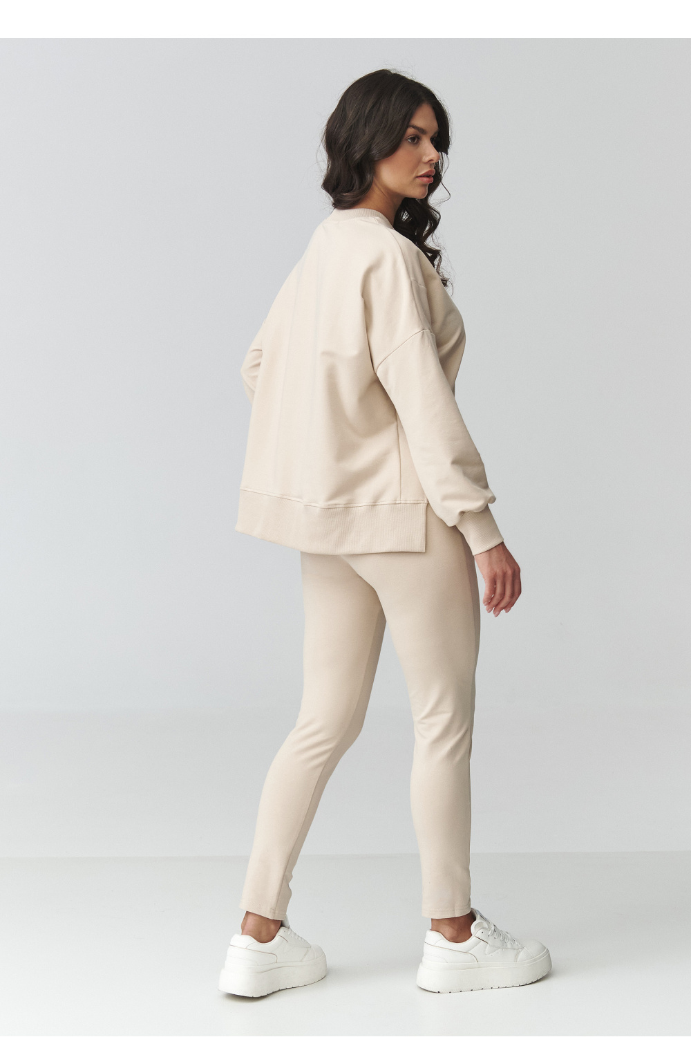 Spodnie Komplet Model M917 Light Beige - Makadamia226804 - Beżowy - obrazek 3