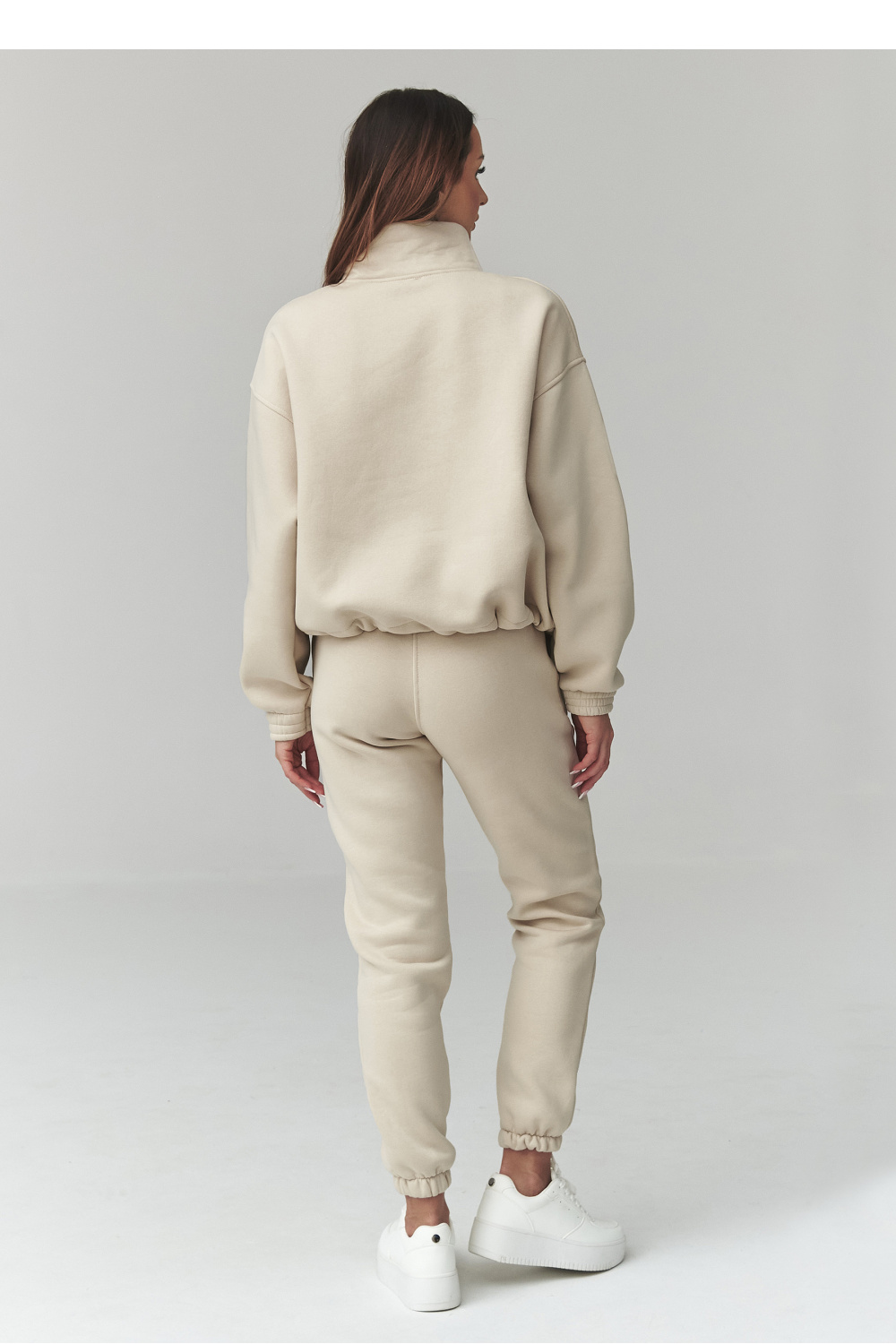 Spodnie Komplet Model A13 Light Beige - Makadamia226820 - Beżowy - obrazek 3