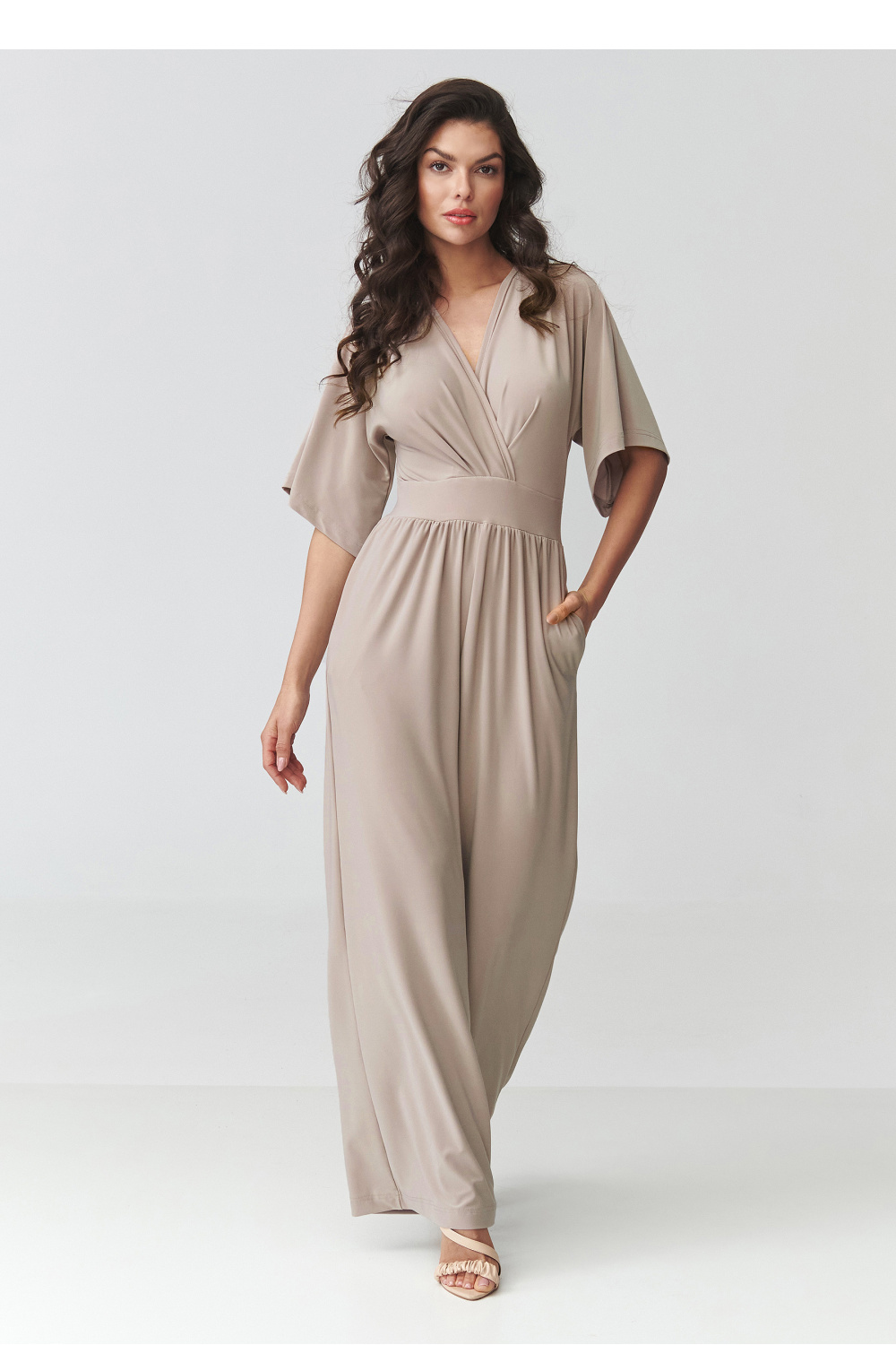 Kombinezon Model M939 Light Beige - Makadamia226848 - Beżowy - obrazek 2