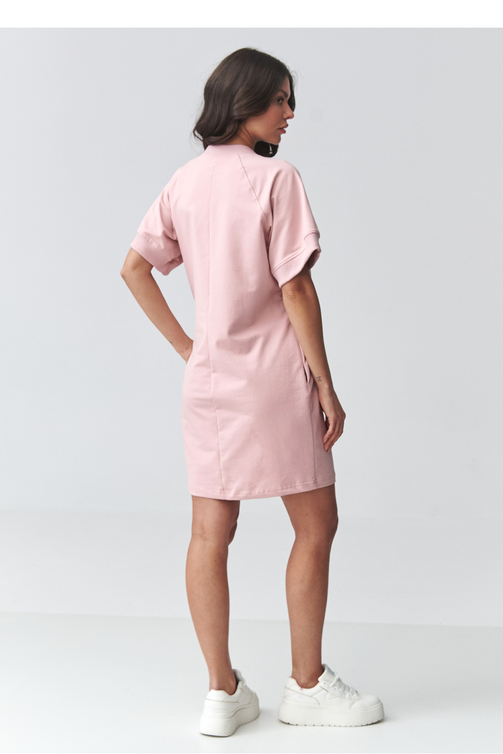 Sukienka Model M920 Powder Pink - Makadamia226887 - Różowy - obrazek 3