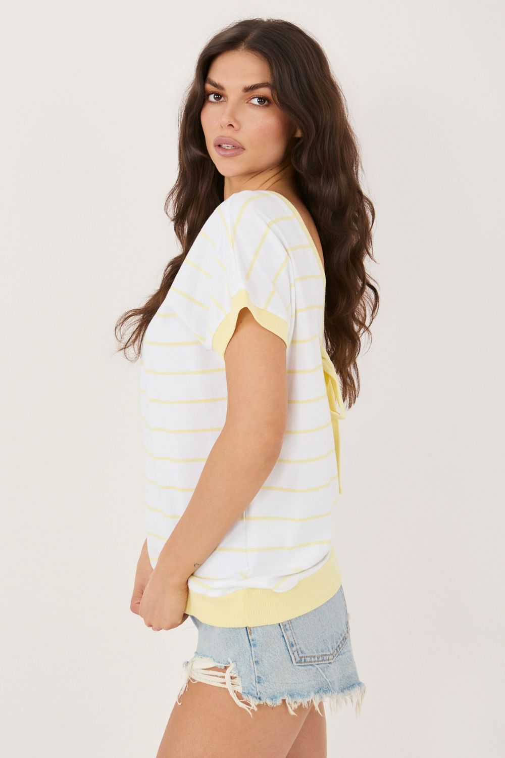 Bluzka Model RV-BZ-A1243.13P Light Yellow - Relevance227047 - Żółty - obrazek 3