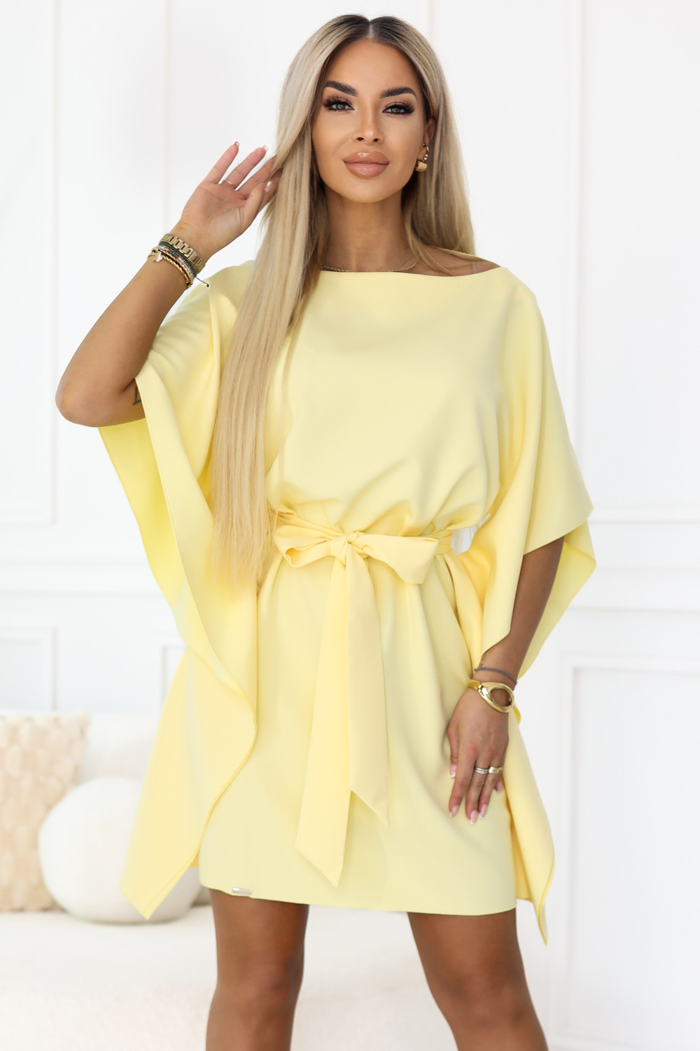Sukienka Model Sofia 287-41 Yellow - Numoco227097 - Żółty