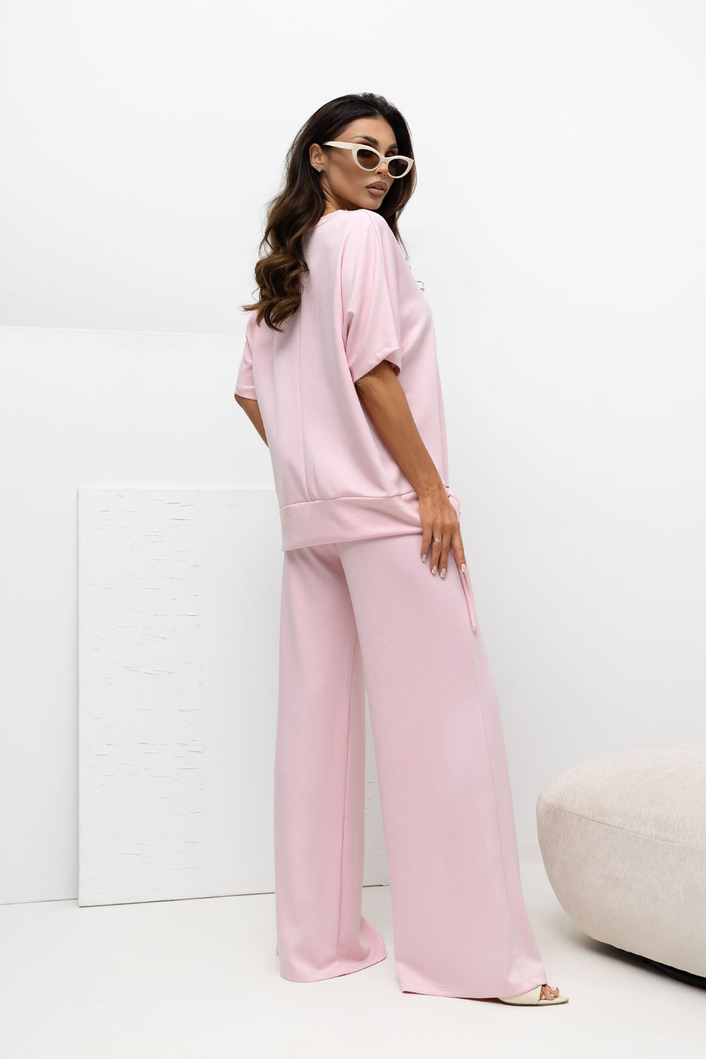 Spodnie Komplet Model RV-KMPL-A1235.29P Light Pink - Relevance227299 - Różowy - obrazek 3