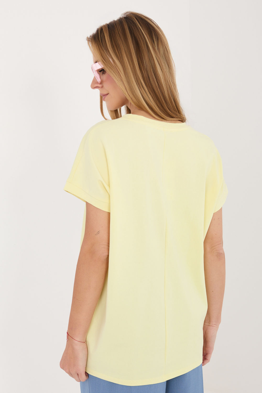 Bluzka Model RV-BZ-A1247.99 Light Yellow - Relevance227309 - Żółty - obrazek 3