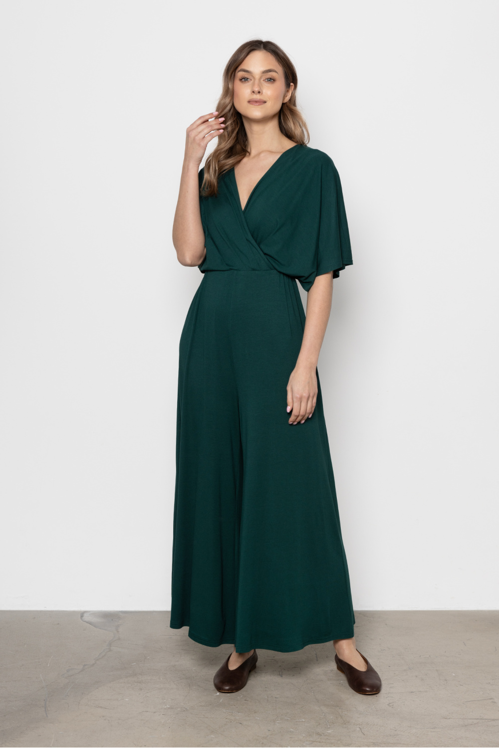 Kombinezon Model A778 Bottle Green - awama227575 - Zielony