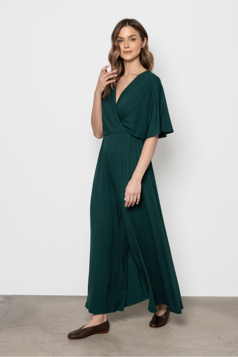 Kombinezon Model A778 Bottle Green - awama227575 - Zielony - obrazek 2