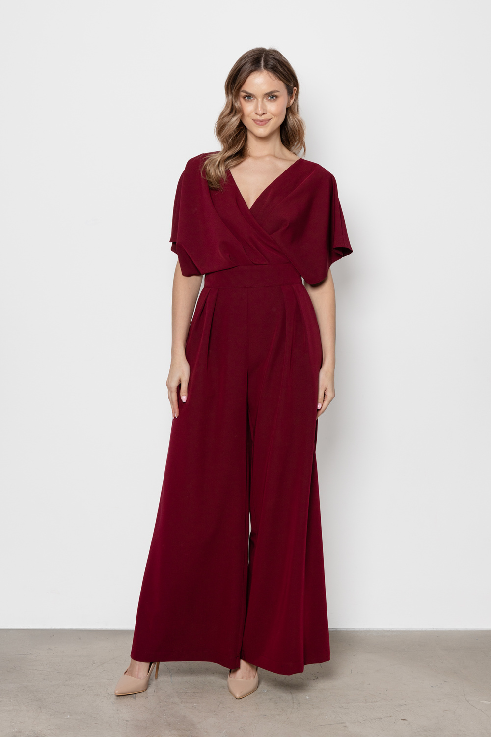 Kombinezon Model A777 Claret - awama227580 - Czerwony