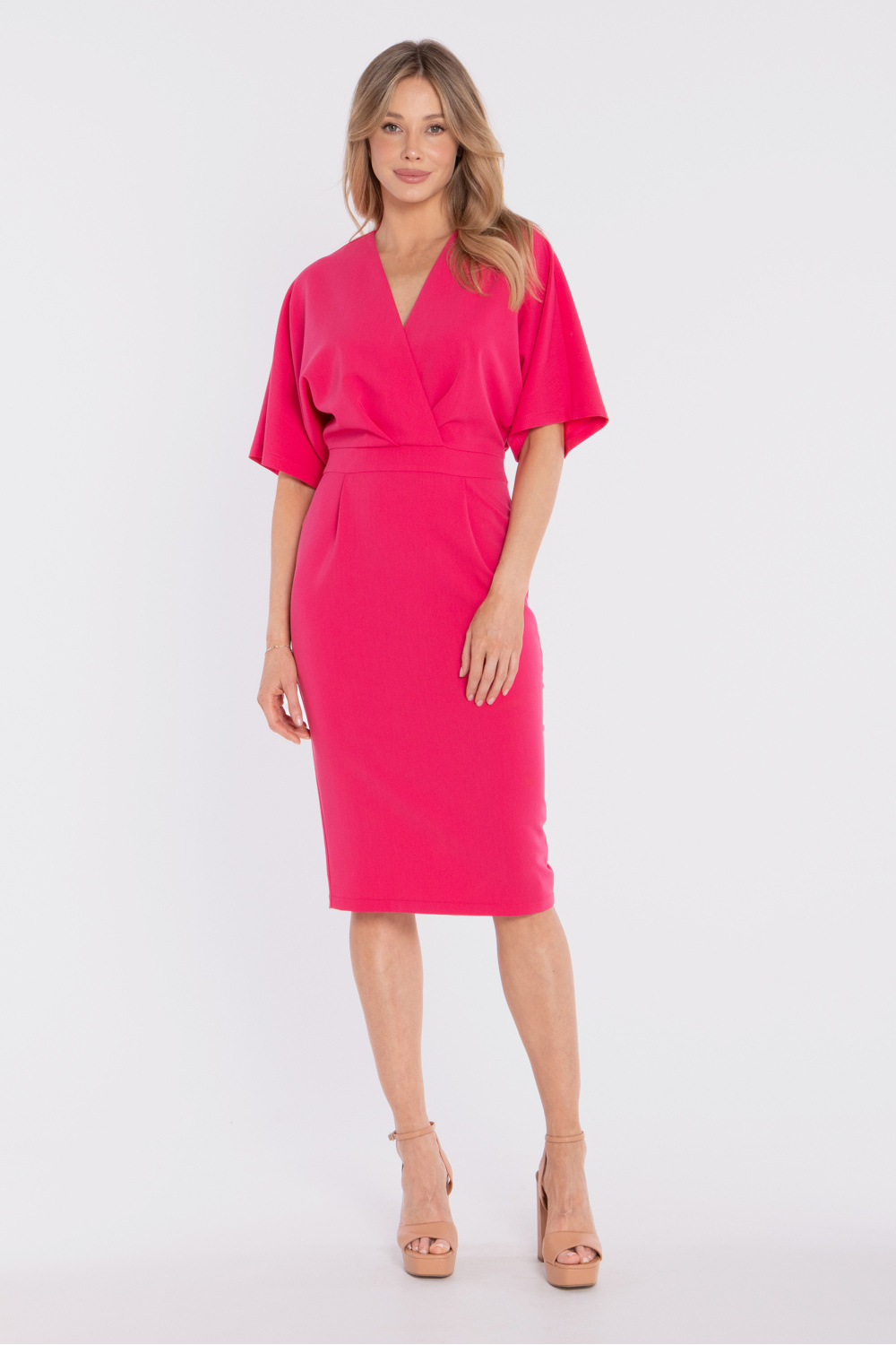 Sukienka Model S434 Pink - Stylove227755 - Różowy - obrazek 2