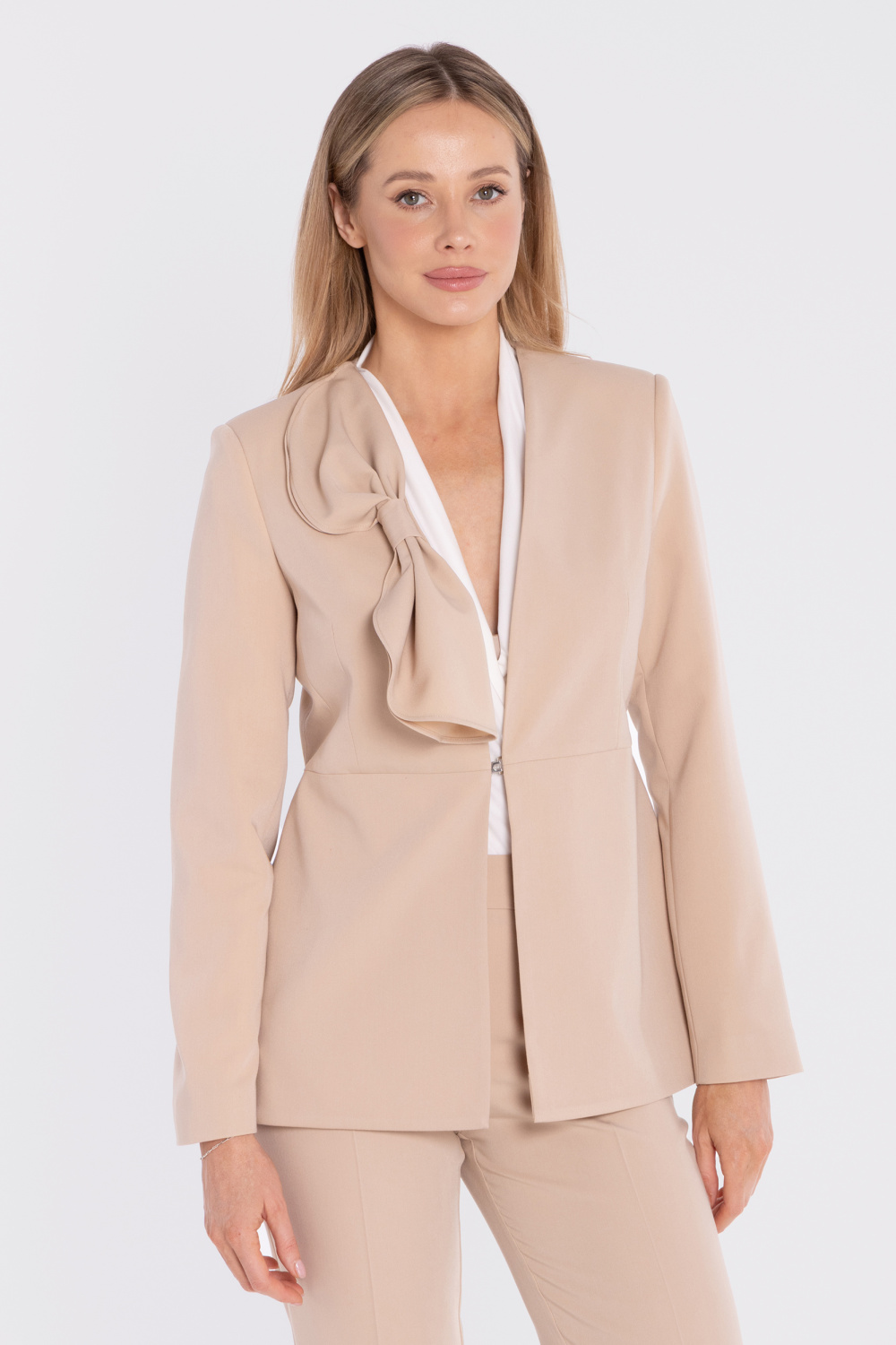 Marynarka Model S432 Beige - Stylove227767 - Beżowy