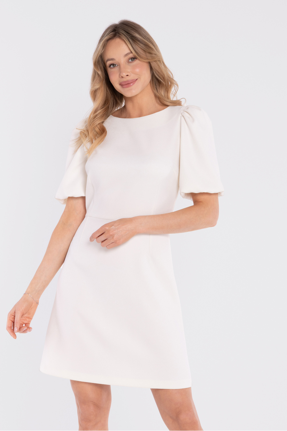 Sukienka Model S431 Śmietana - Stylove227768 - Beżowy