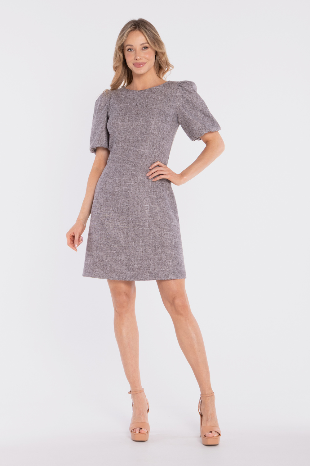 Sukienka Model S431 Grafit - Stylove227770 - Szary - obrazek 2