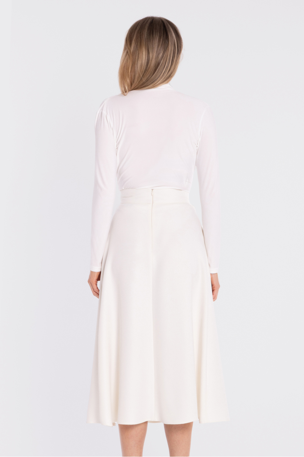Spódnica Model S430 Śmietana - Stylove227773 - Beżowy - obrazek 3