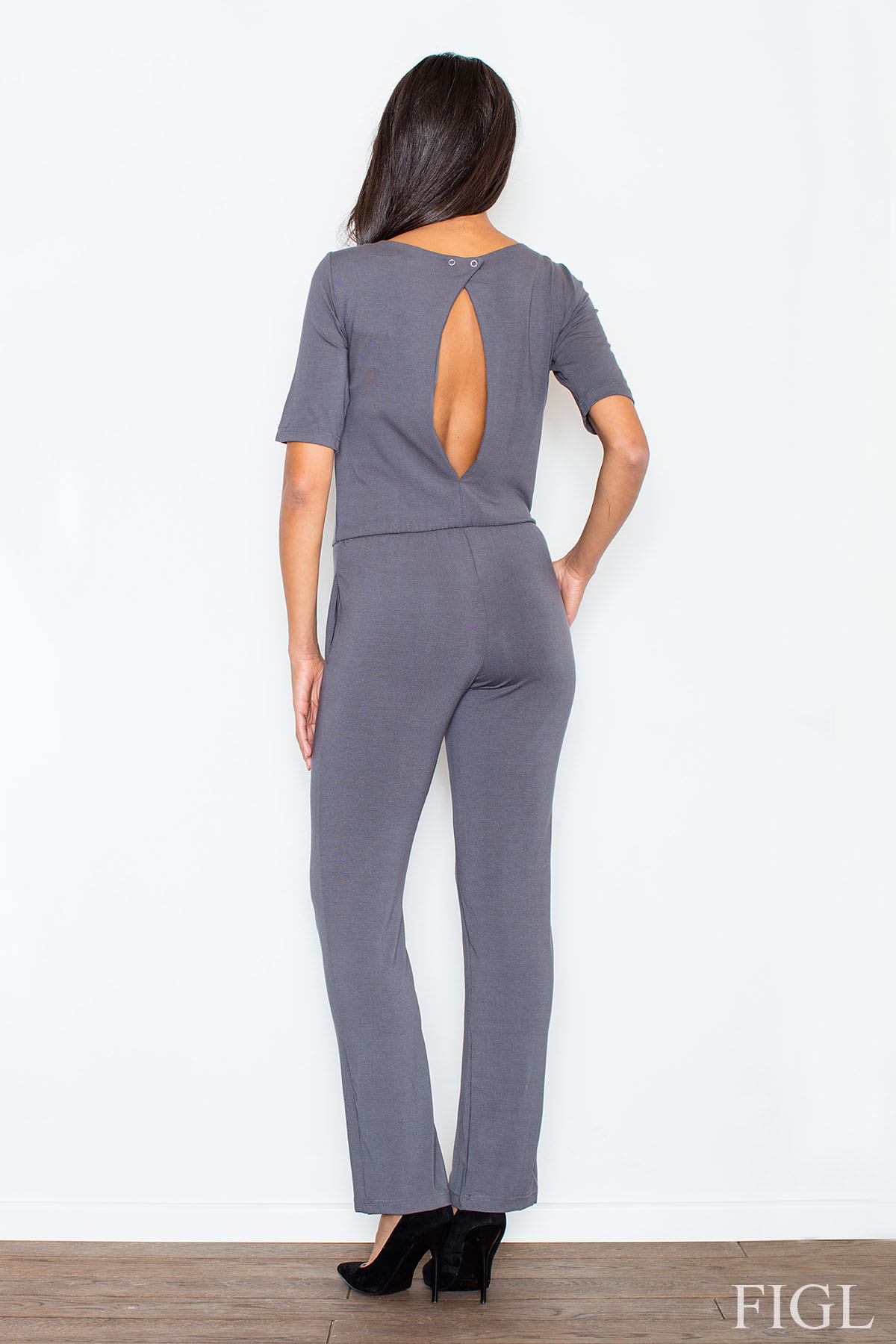 Kombinezon M262 Grey - Figl49927 - Szary - obrazek 2