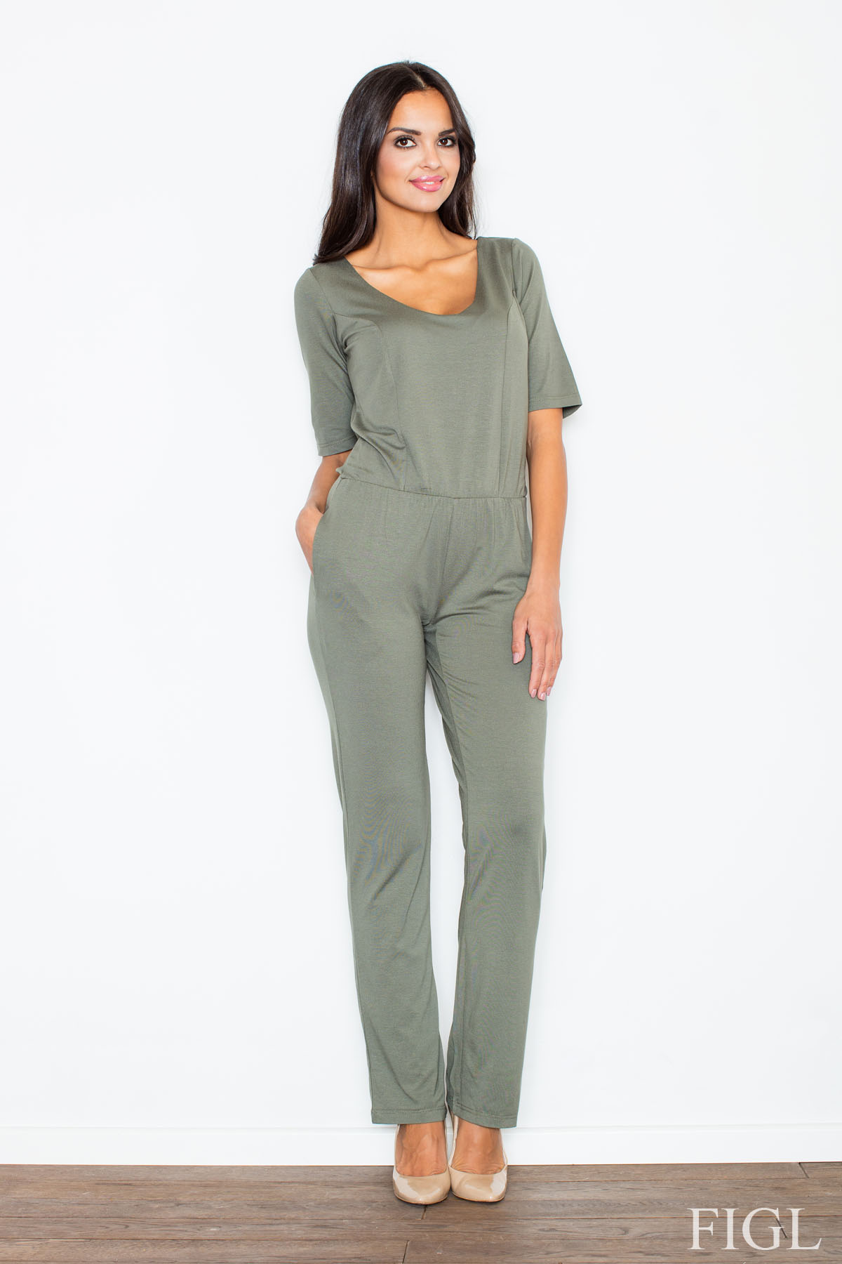 Kombinezon M262 Green - Figl49928 - Zielony
