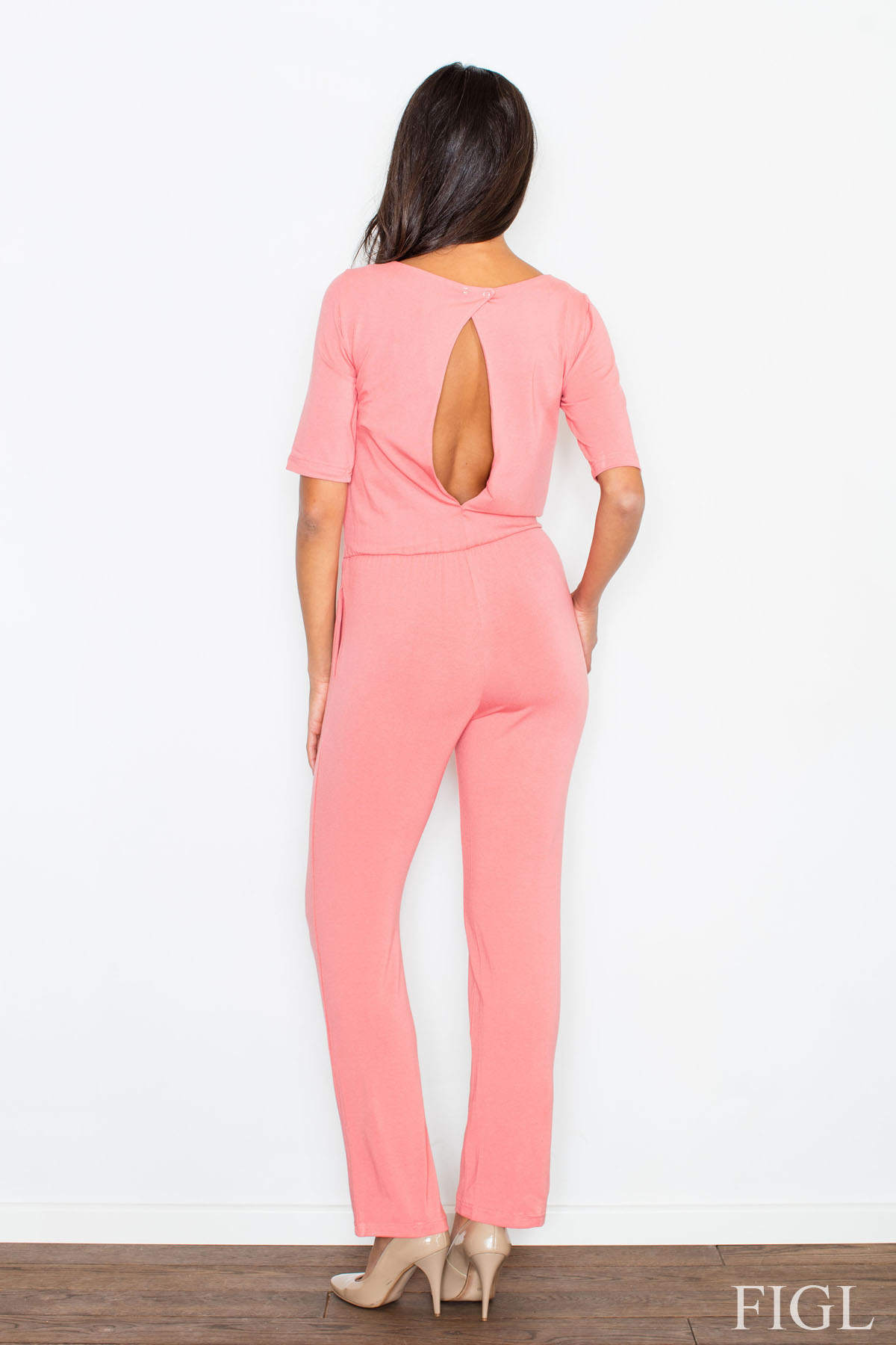 Kombinezon M262 Pink - Figl49929 - Różowy - obrazek 2