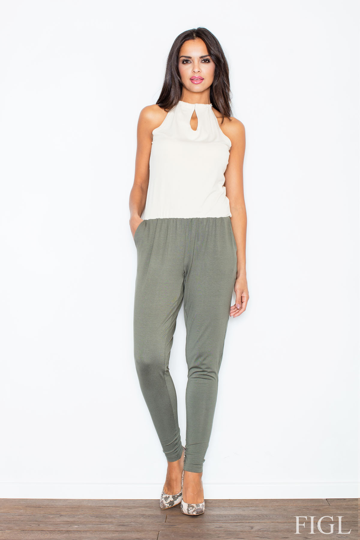 Kombinezon M236 Green - Figl49930 - Zielony