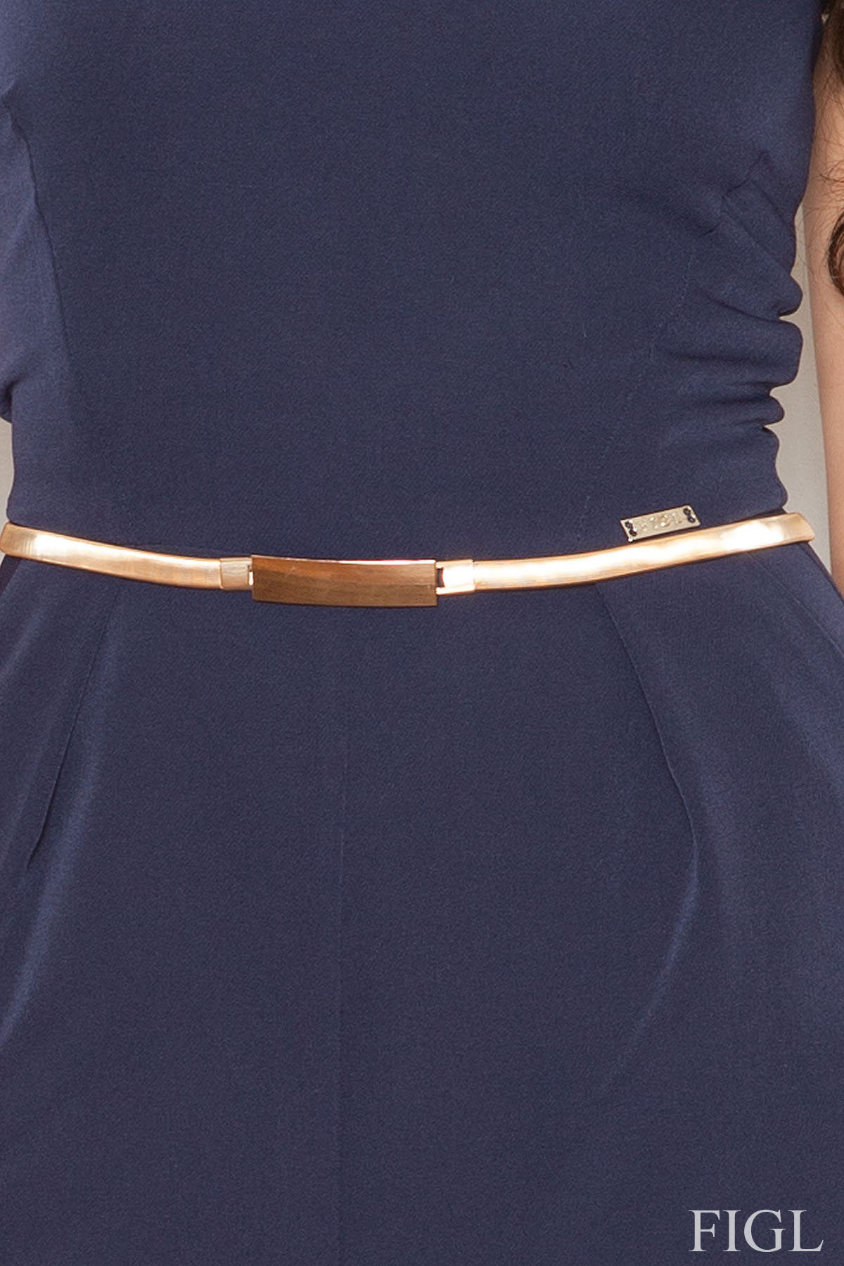 Kombinezon M396 Navy - Figl49943 - Niebieski - obrazek 3