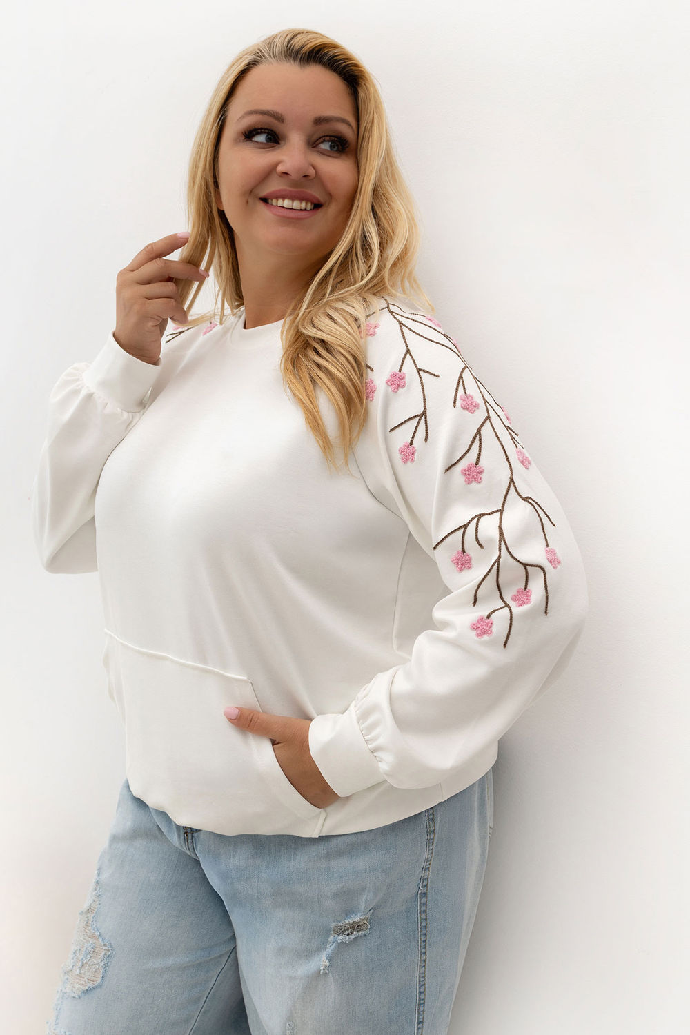 Bluza Damska Model RV-BL-A1210.98 White - Relevance228062 - Biały - obrazek 4