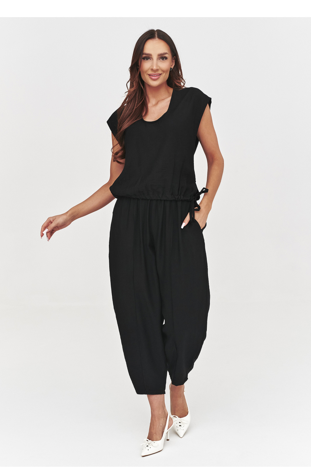 Spodnie Komplet Model C53 Black - Makadamia228298 - Czarny
