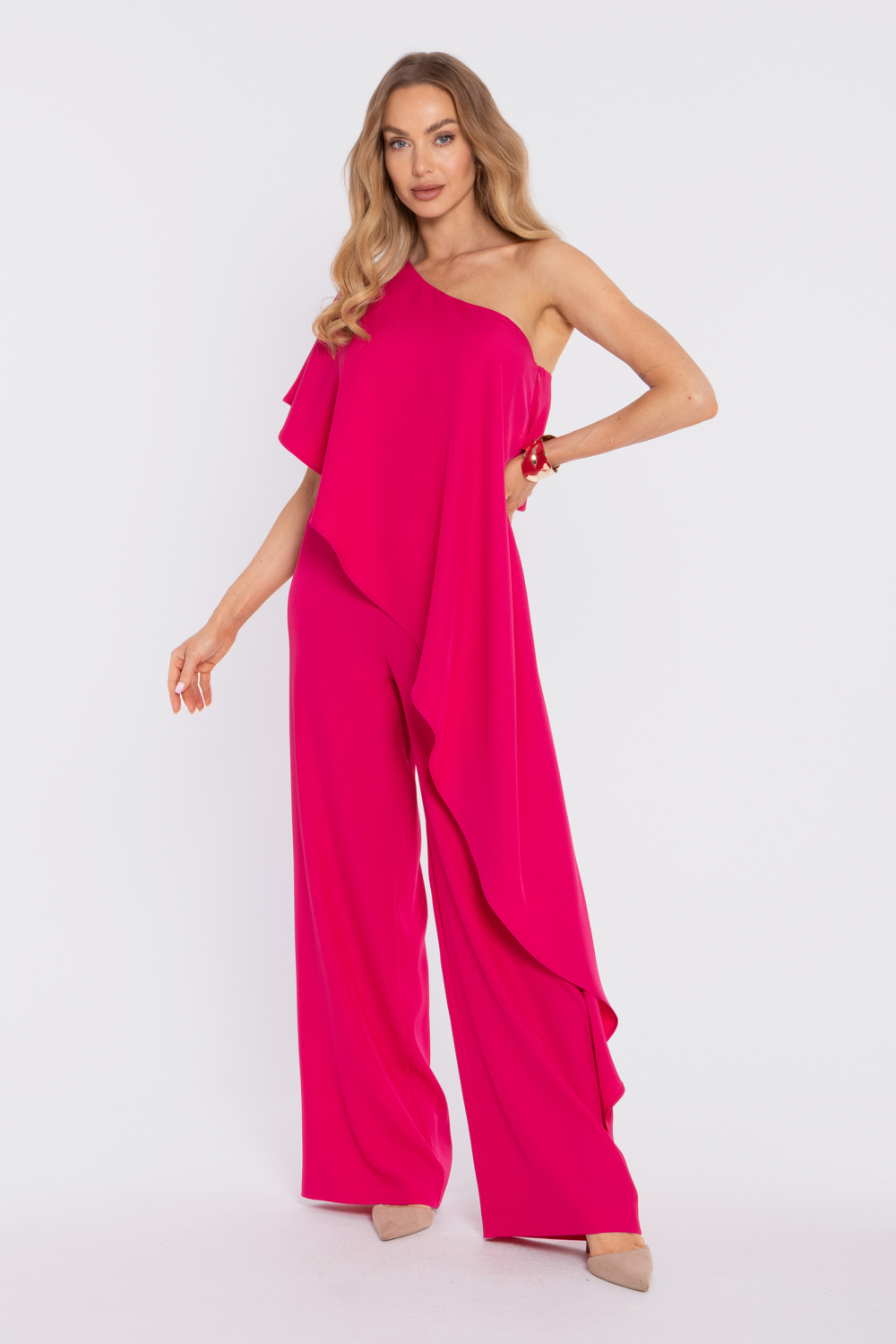 Kombinezon Model MOE917 Fuksja - Moe229463 - Różowy - obrazek 2