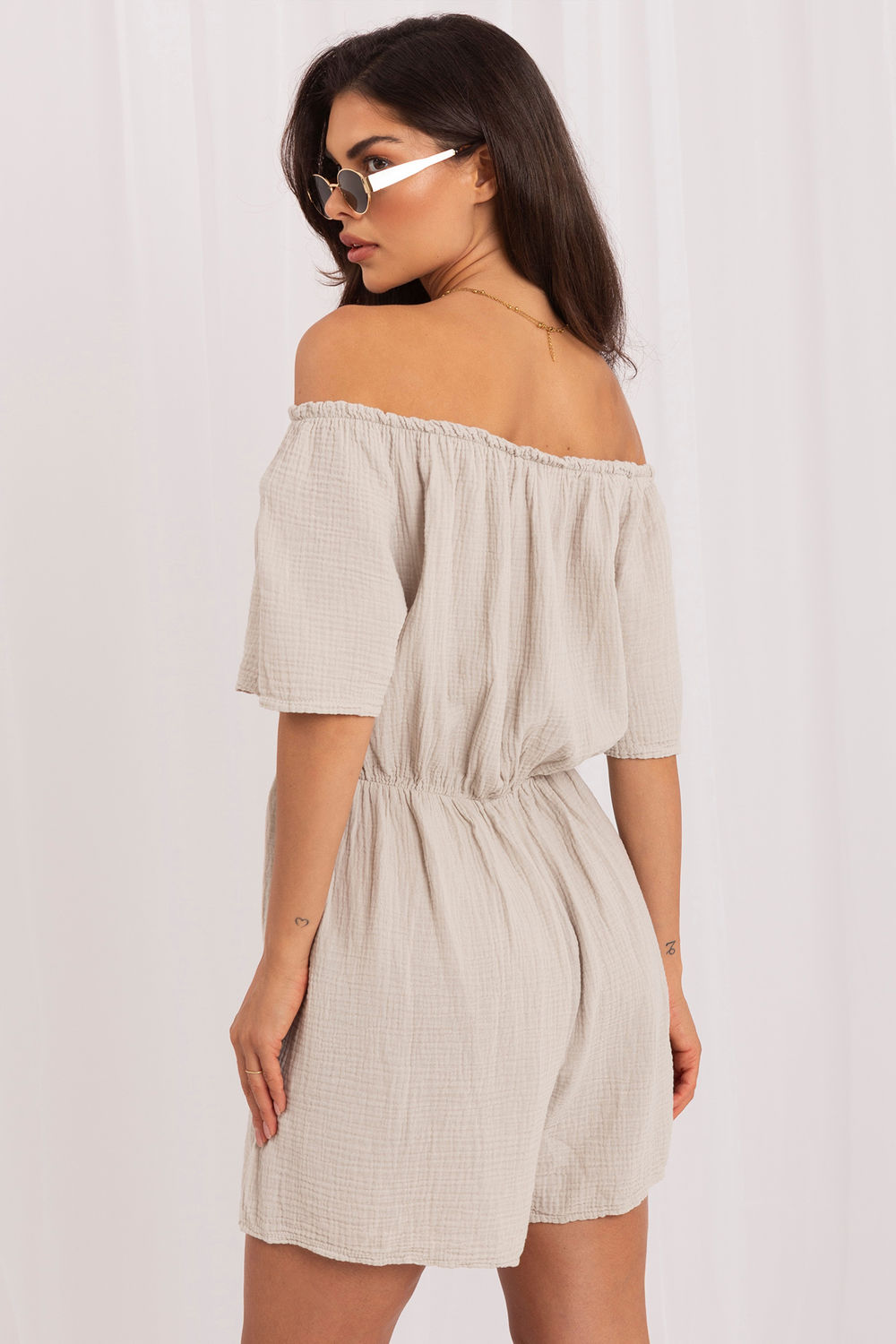 Kombinezon Model MO-KO-0626.86 Beige - Italy Moda229916 - Beżowy - obrazek 2