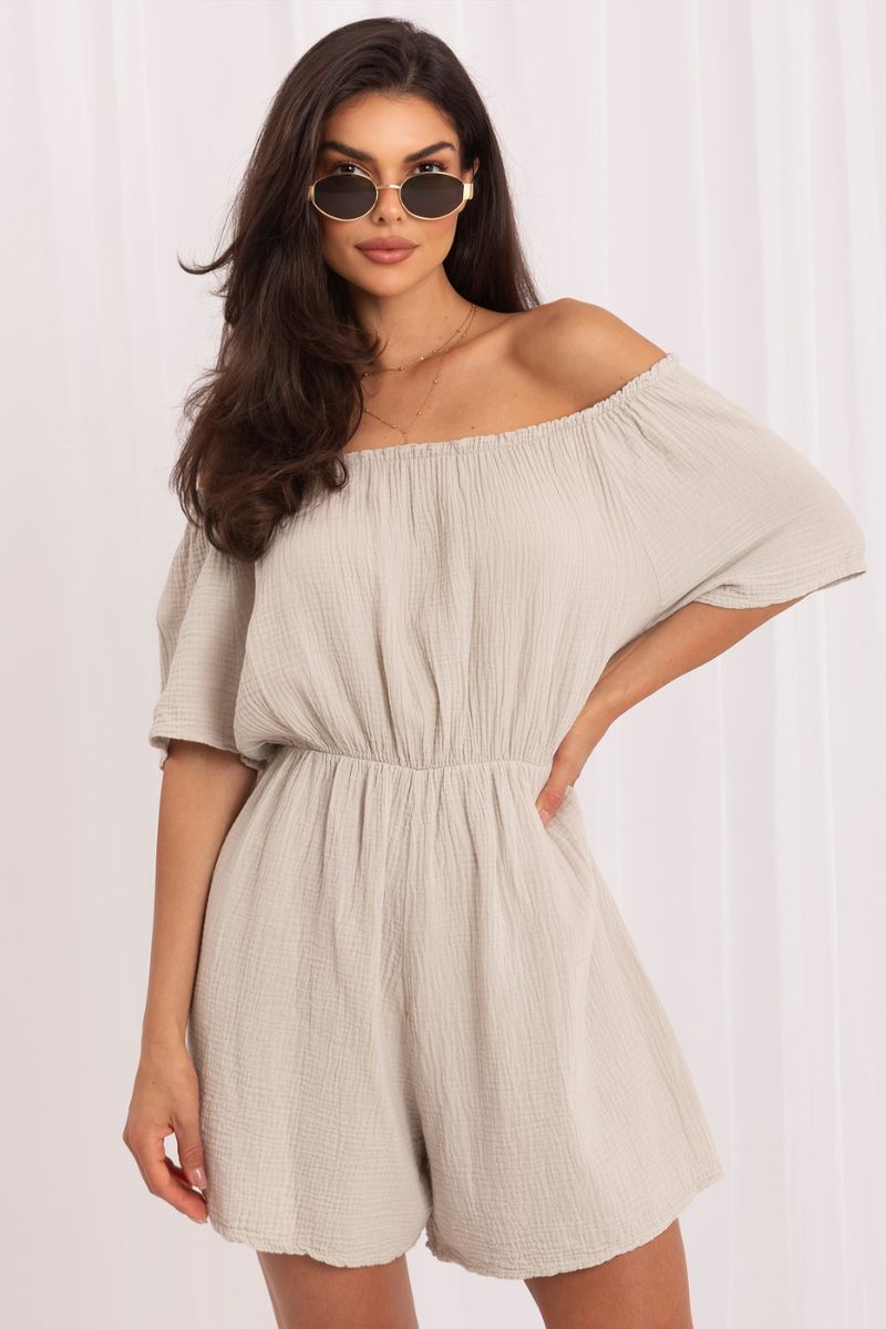 Kombinezon Model MO-KO-0626.86 Beige - Italy Moda229916 - Beżowy - obrazek 3