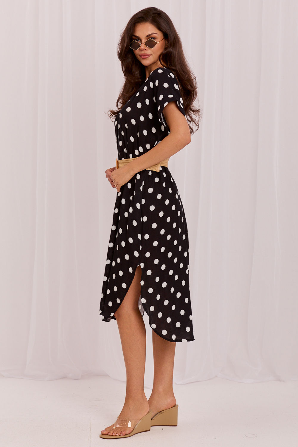 Sukienka Model IT-SK-19070.74 Black - Italy Moda230178 - Czarny - obrazek 2