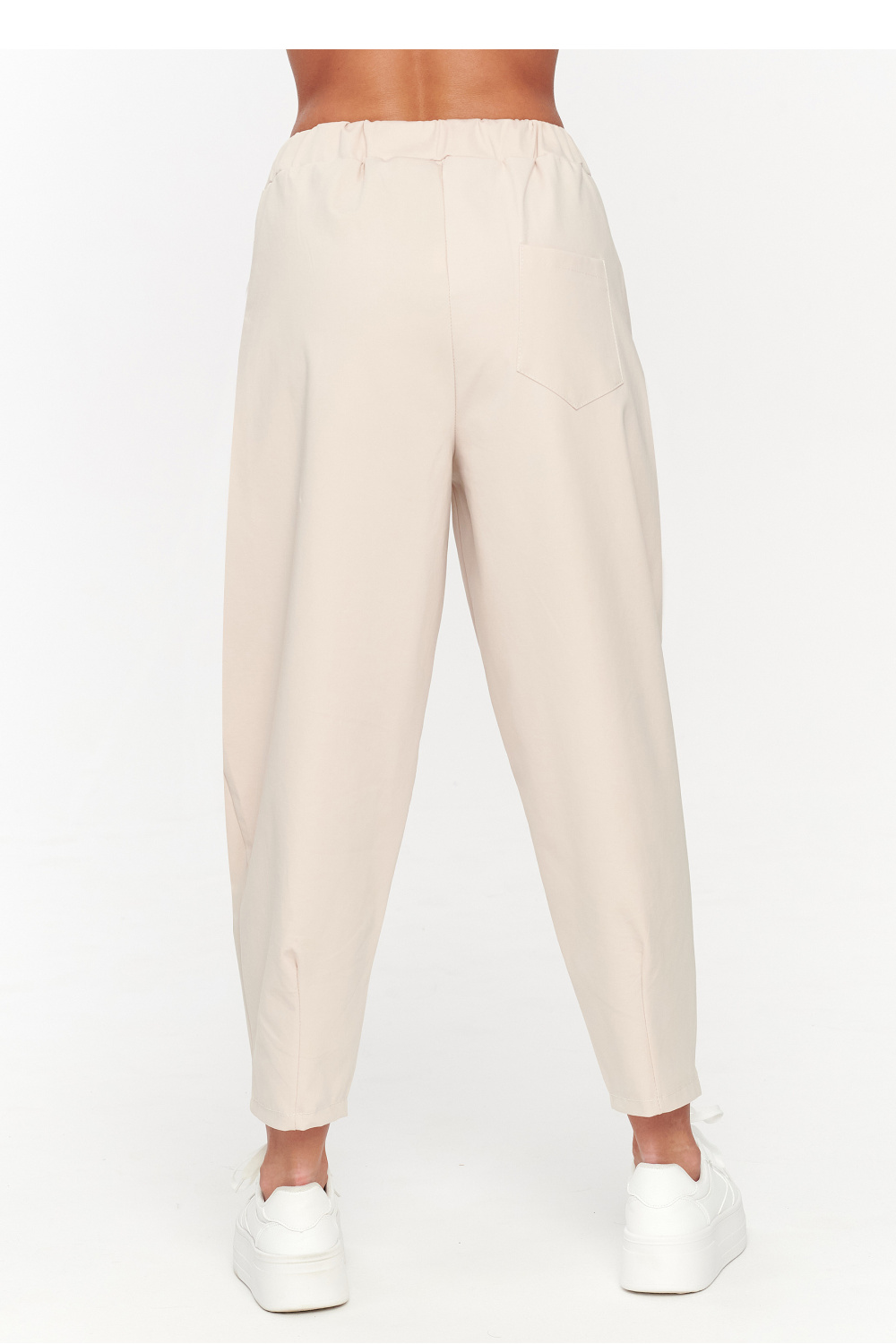 Spodnie Damskie Model C79 Light Beige - Makadamia230859 - Beżowy - obrazek 3