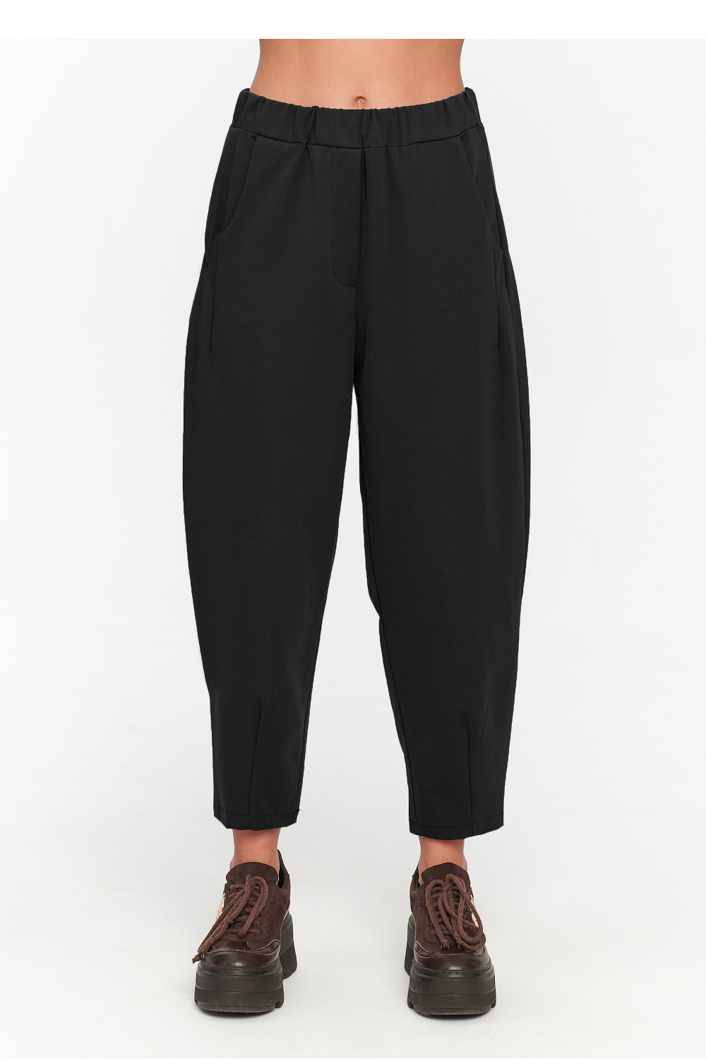 Spodnie Damskie Model C79 Black - Makadamia230861 - Czarny